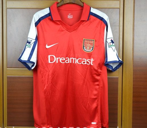 2000-2002 Arsenal Home Retro Jersey